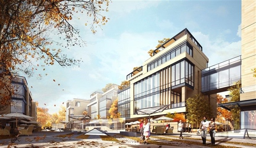独栋办公商墅草图大师SU建筑设计方案模型下载547