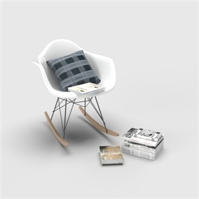 Vray for SketchUp吧台椅子SU模型下载348