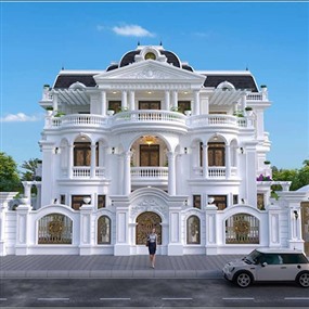 Vray材质SketchUp室外建筑场景模型下载038
