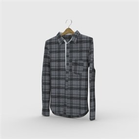 Vray材质服装衣服SketchUp草图大师模型下载011