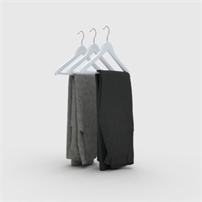 Vray材质服装衣服SketchUp草图大师模型下载017