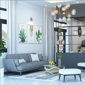 Vray for SketchUp室内场景草图大师客餐厅模型下载094
