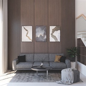 Vray for SketchUp室内场景草图大师客餐厅模型下载105