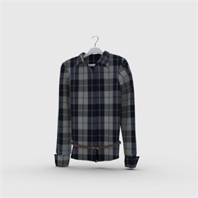 Vray材质服装衣服SketchUp草图大师模型下载035