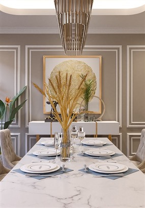Vray for SketchUp室内场景草图大师客餐厅模型下载485