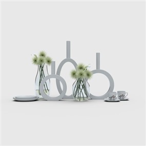 Vray材质装饰品摆设SketchUp草图大师模型下载669