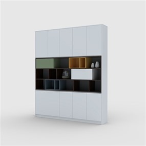 VRay材质SketchUp草图大师饰品柜SU模型下载051