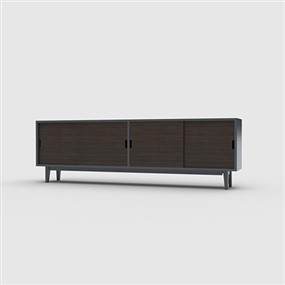 VRay材质SketchUp草图大师饰品柜SU模型下载057