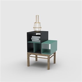 VRay材质SketchUp草图大师饰品柜SU模型下载067