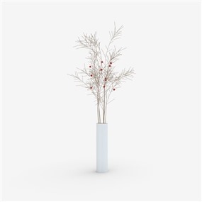 Vray材质鲜花饰品摆设SketchUp草图大师模型下载026