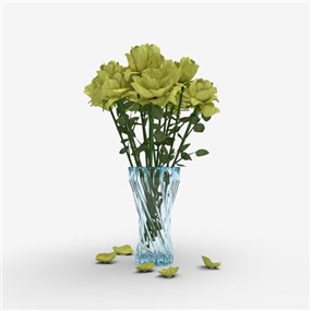 Vray材质鲜花饰品摆设SketchUp草图大师模型下载038
