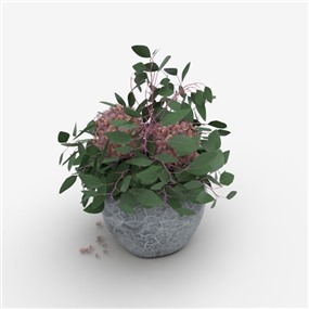 Vray材质鲜花饰品摆设SketchUp草图大师模型下载039