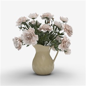 Vray材质鲜花饰品摆设SketchUp草图大师模型下载045