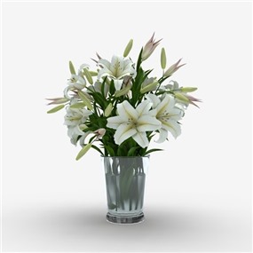 Vray材质鲜花饰品摆设SketchUp草图大师模型下载047