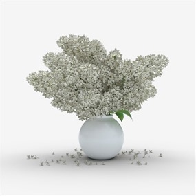 Vray材质鲜花饰品摆设SketchUp草图大师模型下载052