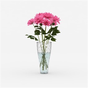 Vray材质鲜花饰品摆设SketchUp草图大师模型下载057
