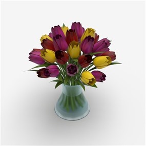 Vray材质鲜花饰品摆设SketchUp草图大师模型下载075