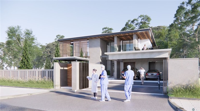 免费室外建筑场景SketchUp草图大师模型下载049