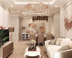 Vray材质SketchUp草图大师客餐厅场景模型下载752