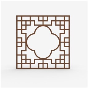 Vray&Enscape花格SketchUp草图大师模型下载009