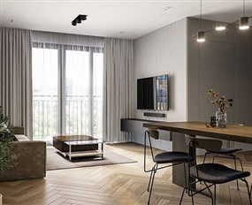 Vray材质SketchUp草图大师客餐厅模型下载768