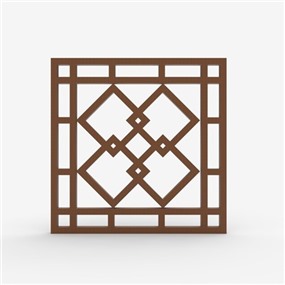 花格SketchUp草图大师模型下载020