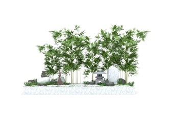 盆景SketchUp草图大师模型下载006