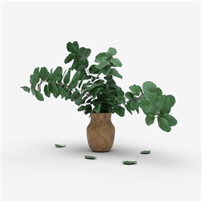 Vray材质盆栽植物SketchUp草图大师模型下载346