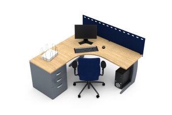 办公家具组合SketchUp草图大师模型下载0113