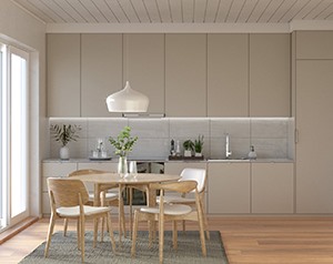 Vray材质SketchUp草图大师厨房客厅场景模型下载974