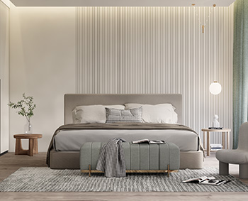Enscape卧室场景SketchUp草图大师模型下载132