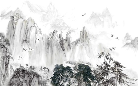 Enscape艺术水墨大理石材质贴图下载051