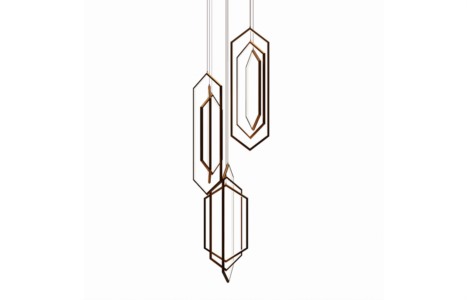 轻奢吊灯SketchUp草图大师SU模型下载104