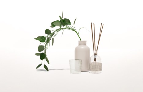 花艺饰品摆设SketchUp草图大师模型下载0357