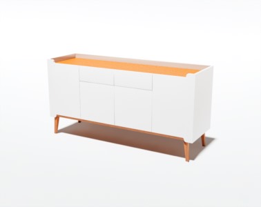 饰品柜SketchUp模型边柜草图大师模型下载059