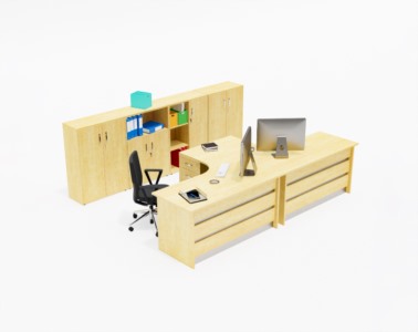 办公家具SketchUp草图大师模型下载073