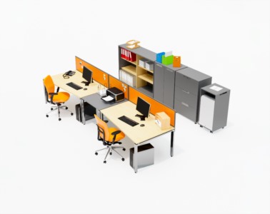 办公家具SketchUp草图大师模型下载082