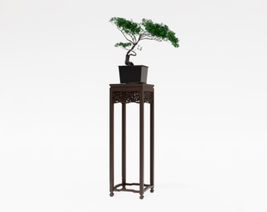 盆景植物SketchUp草图大师SU模型下载028