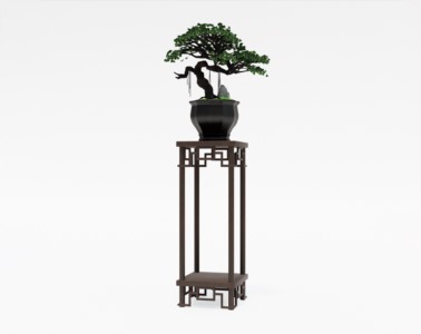 盆景植物SketchUp草图大师SU模型下载040