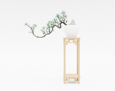 盆景植物SketchUp草图大师SU模型下载045