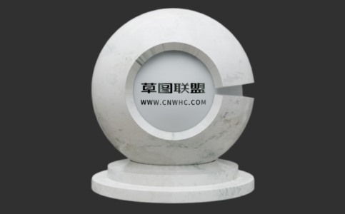 Enscape白色大理石材质贴图下载004