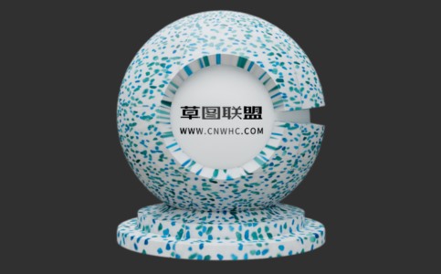 Enscape水磨石瓷材质贴图下载005