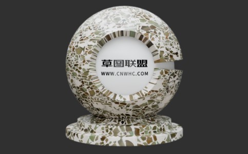 Enscape水磨石瓷材质贴图下载027