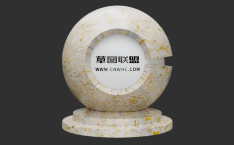 Enscape水磨石瓷材质贴图下载029