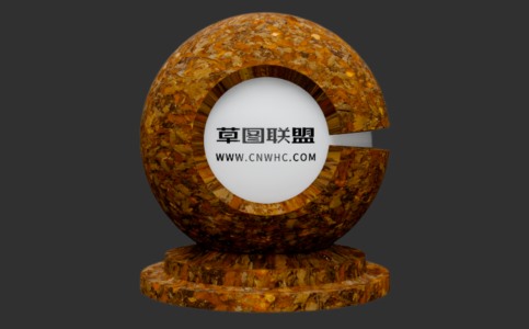 Enscape秋季落叶覆盖土地材质贴图下载014