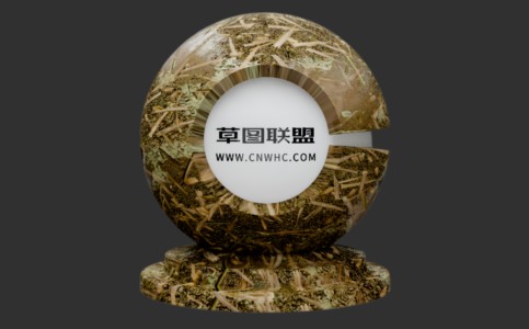 Enscape竹林土壤材质贴图下载018