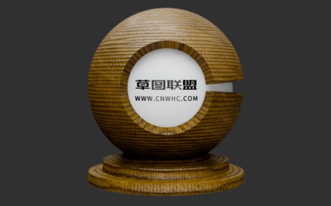Enscape咖啡色蟒蛇纹水牛皮革材质贴图下载014