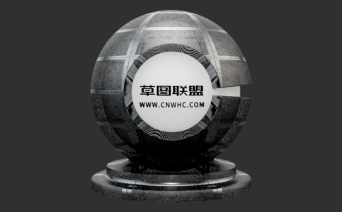 Enscape带图案金属材质贴图下载021