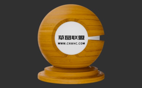 Enscape黑樱桃木纹材质贴图下载017