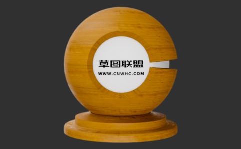 Enscape黑樱桃木纹材质贴图下载019
